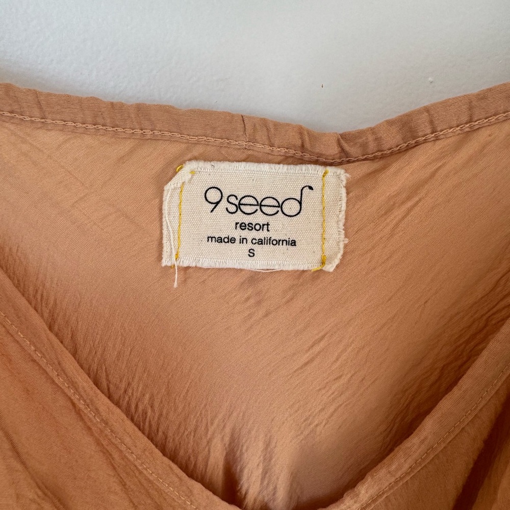 9seed gauze slip dress